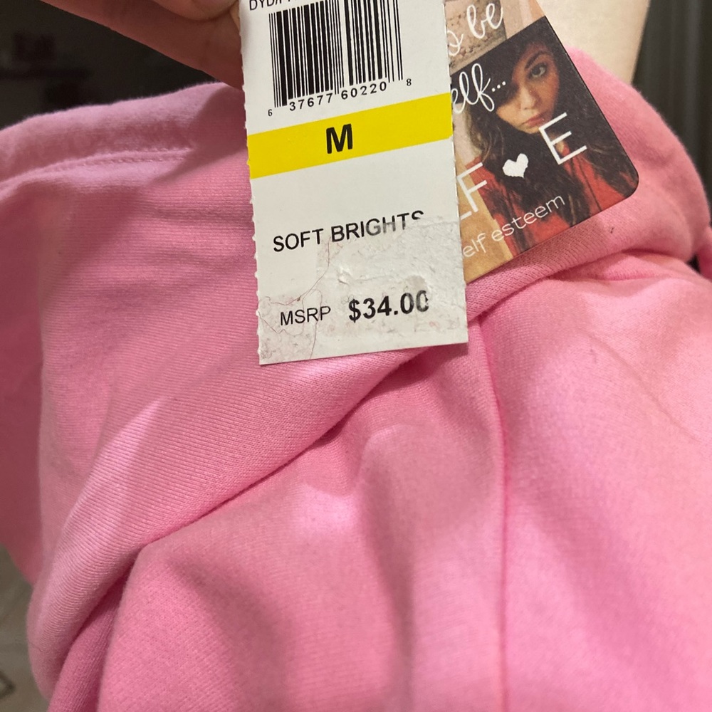 Pink sweatshirt